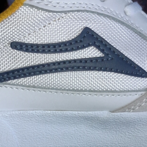 Lakai Cambridge "Manch Pack" White/Navy/Gold 10.5 EUC - Picture 6 of 10